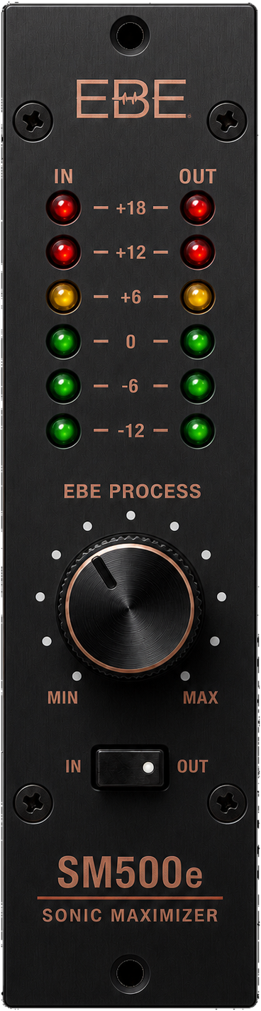 EBE SM500e front panel