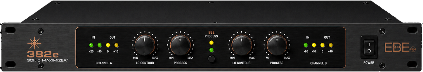 EBE 382e front panel