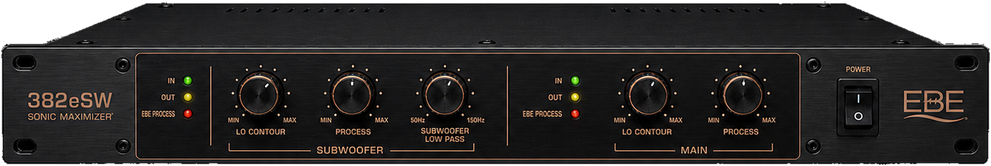 EBE 382eSW front panel